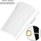 2-Pack American Flag Bunting (2x4 Feet) – Patriotic USA Pleated Fan Flags with Brass Grommets & Zip Ties – Heavy Duty Fade Resistant Canvas Header – All-Weather Decor for 4th of July, Memorial Day & Porch Railings